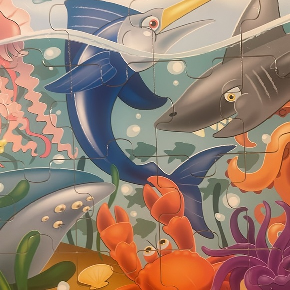 PRESCHOOL PUZZLE AND ALPHABET MATCHING GAME BUNDLE - Picture 3 of 5